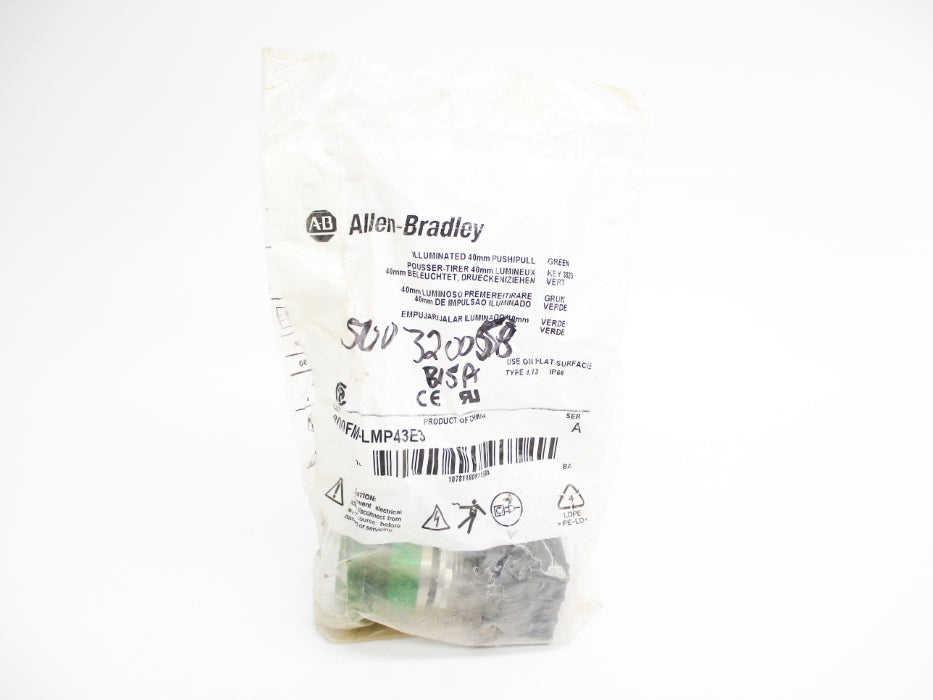 ALLEN BRADLEY 800FM-LMP43E3 SER. A NSMP