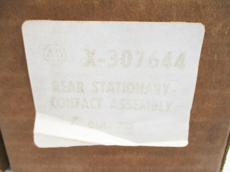 INDUSTRIAL SPARE PART X-307644 (BR/WH) NSMP