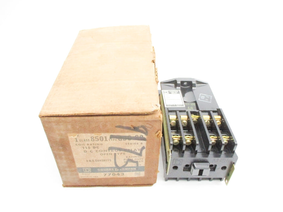 SQUARE D 8501GD080 SER. B 115VDC NSMP