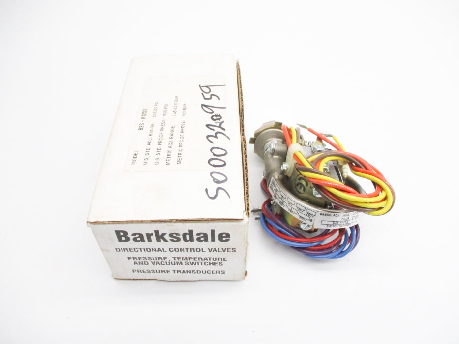 BARKSDALE B2S-H12SS 50-1200PSI 300V 10A NSMP