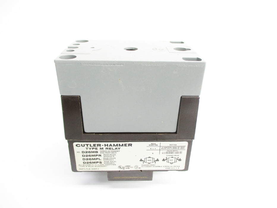 CUTLER HAMMER D26MR20A SER. A3 120V NSMP