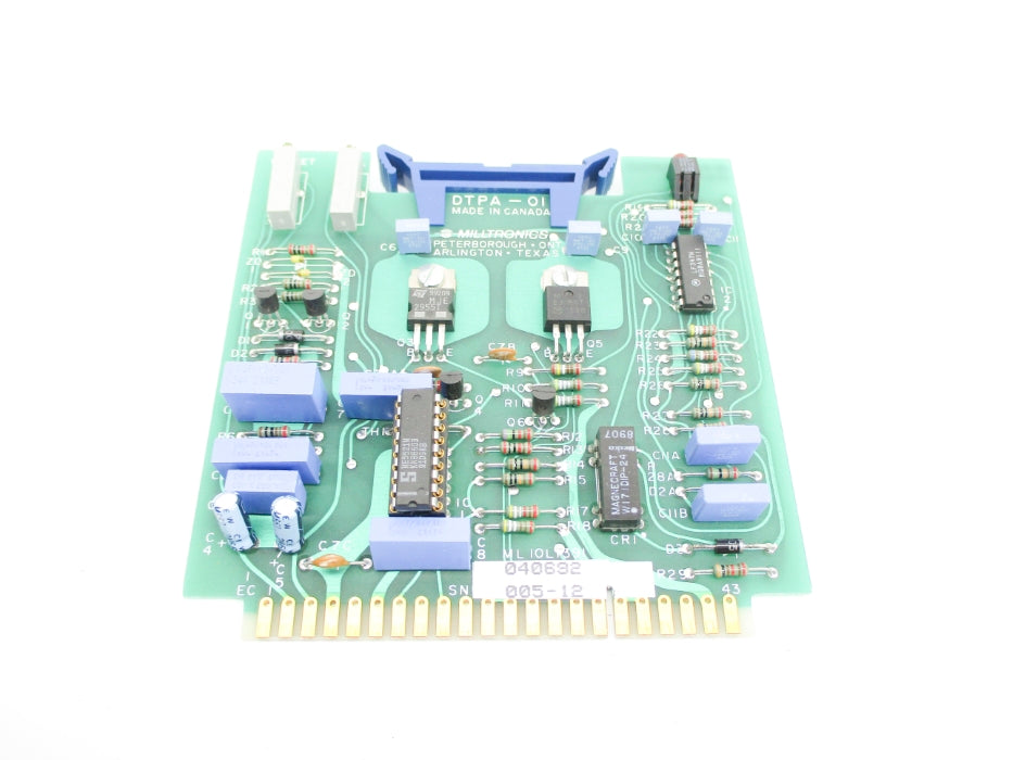 MILLTRONICS DTPA-01 MLI0LI39I UNMP