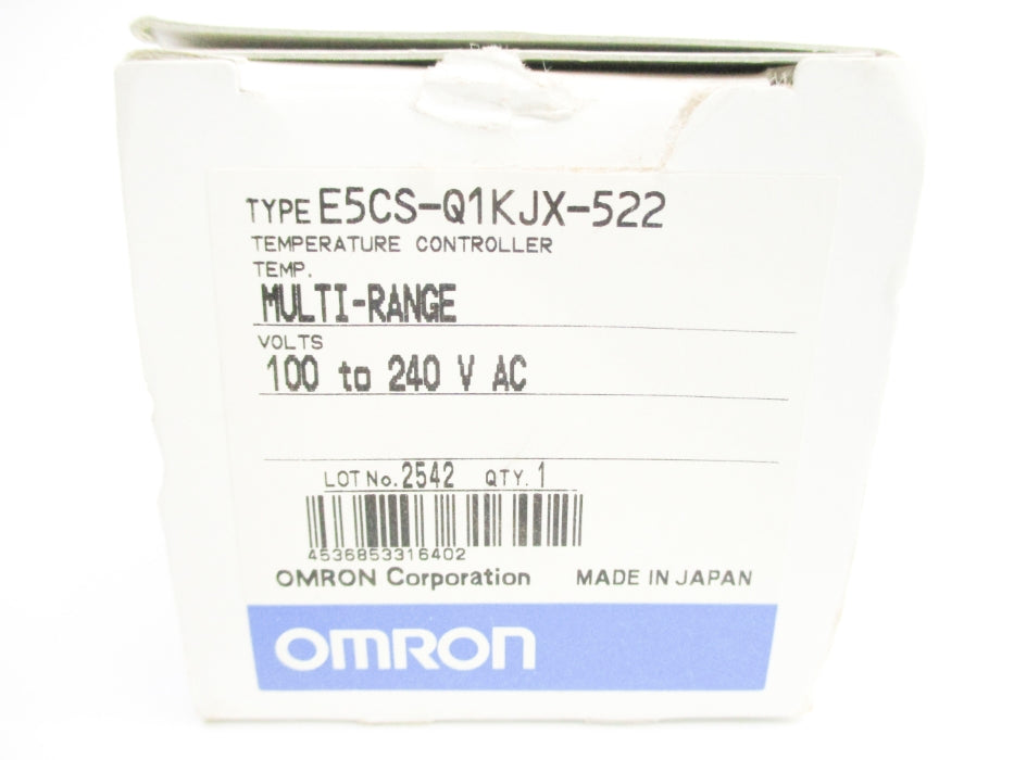 OMRON E5CS-Q1KJX-522 100/240VAC NSMP