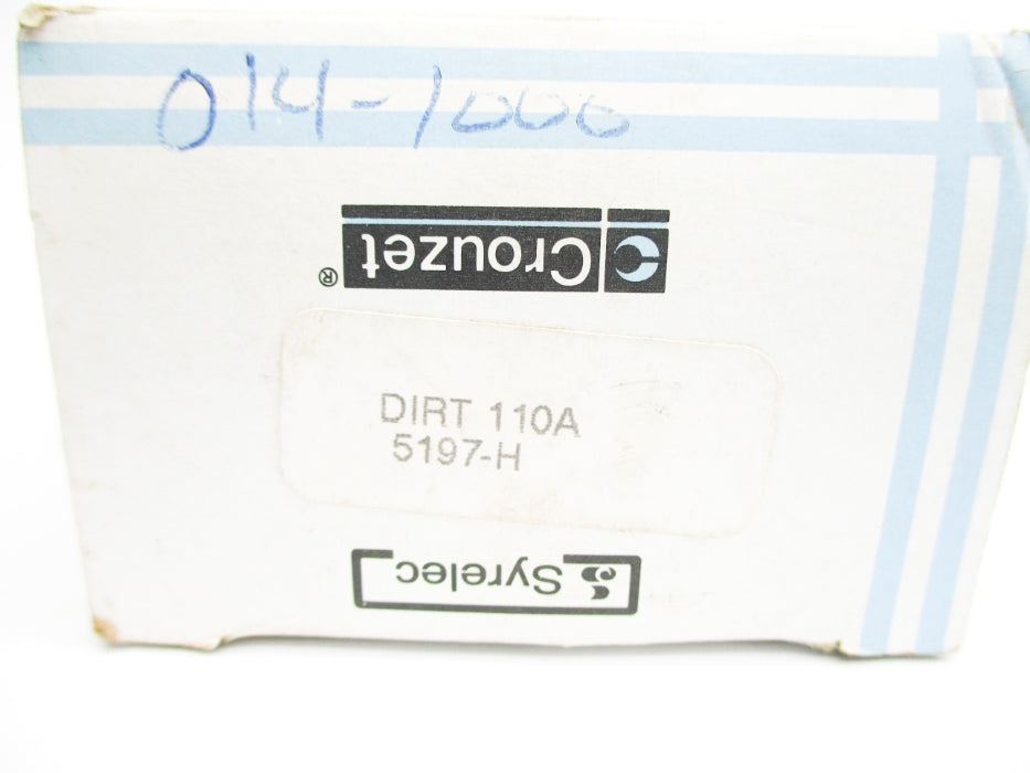 CROUZET DIRT110A 5197-H 10A 240VAC NSMP