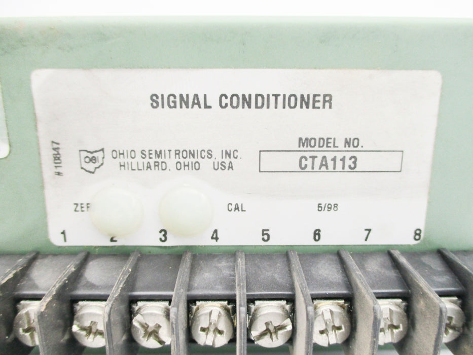 OHIO SEMITRONICS CTA113 (AS PICTURED) NSNP