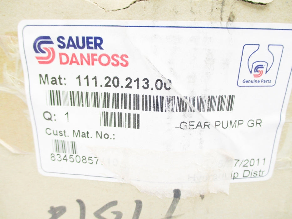 SAUER DANFOSS 111.20.213.00 NSMP