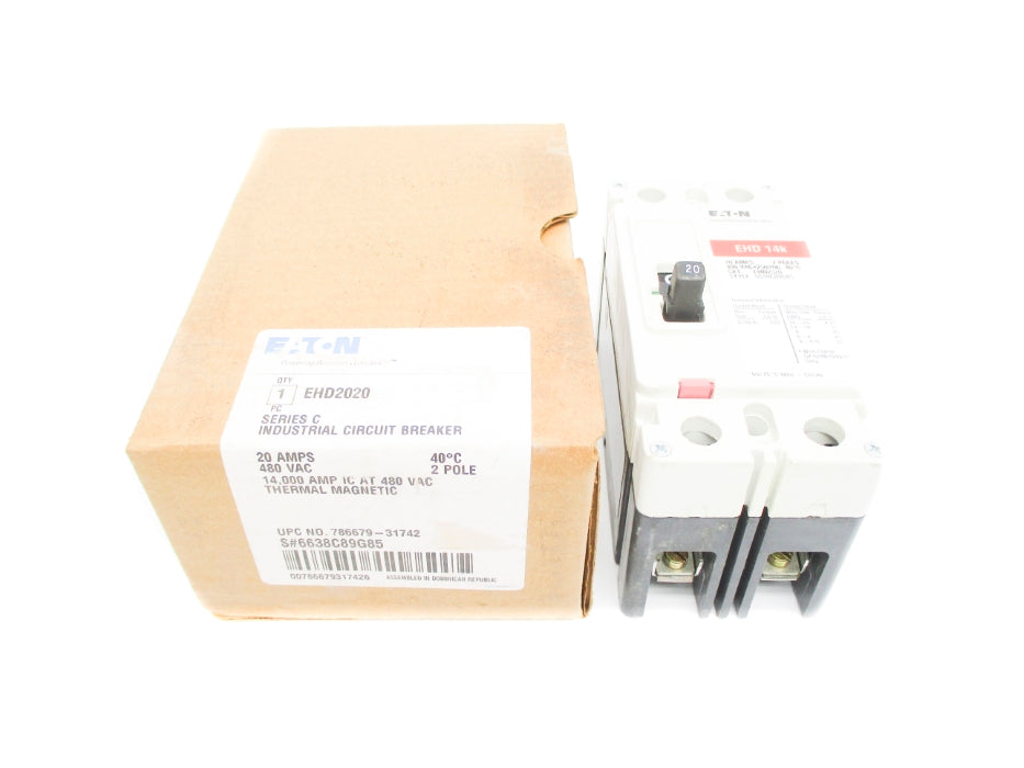 EATON EHD2020 SER. C 6638C89G85 480VAC 20A NSMP