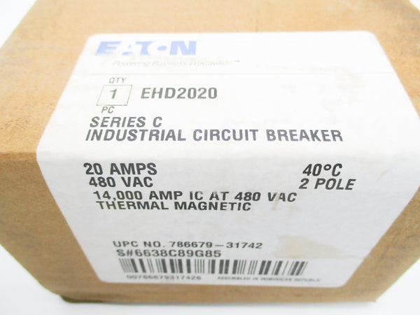 EATON EHD2020 SER. C 6638C89G85 480VAC 20A NSMP