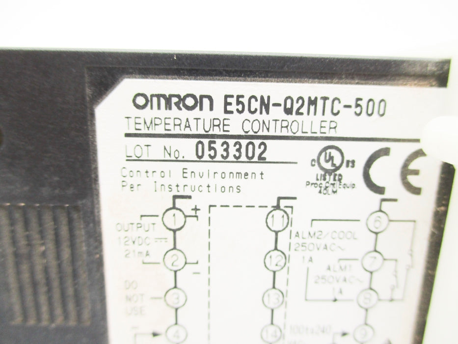 OMRON E5CN-Q2MTC-500 (AS PICTURED) NSNP