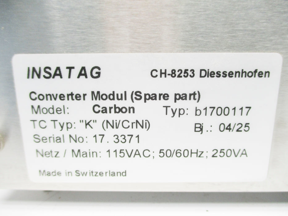 INSATAG CH-8253 B1700117 NSNP