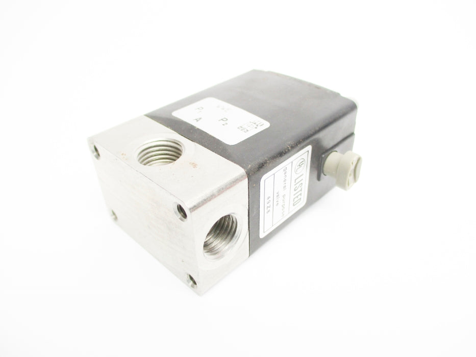 BURKERT 0330-E-1/8-FPM-SS 453558 85PSI 120V NSNP