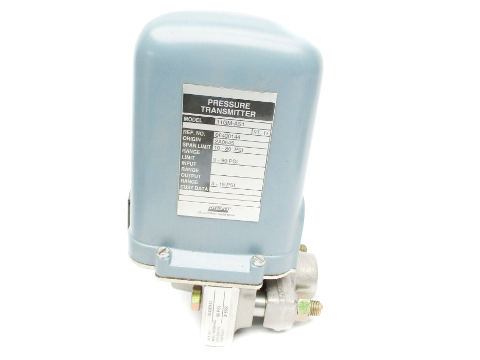 FOXBORO 11GM-AS1 06430144 0-90PSI NSNP