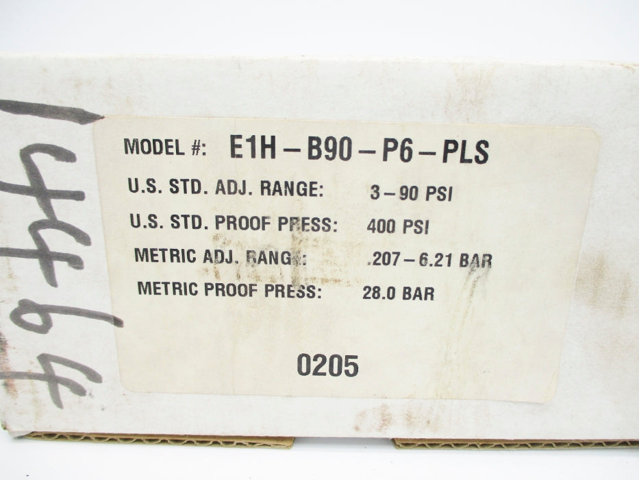 BARKSDALE E1H-B90-P6-PLS 3-90PSI NSMP