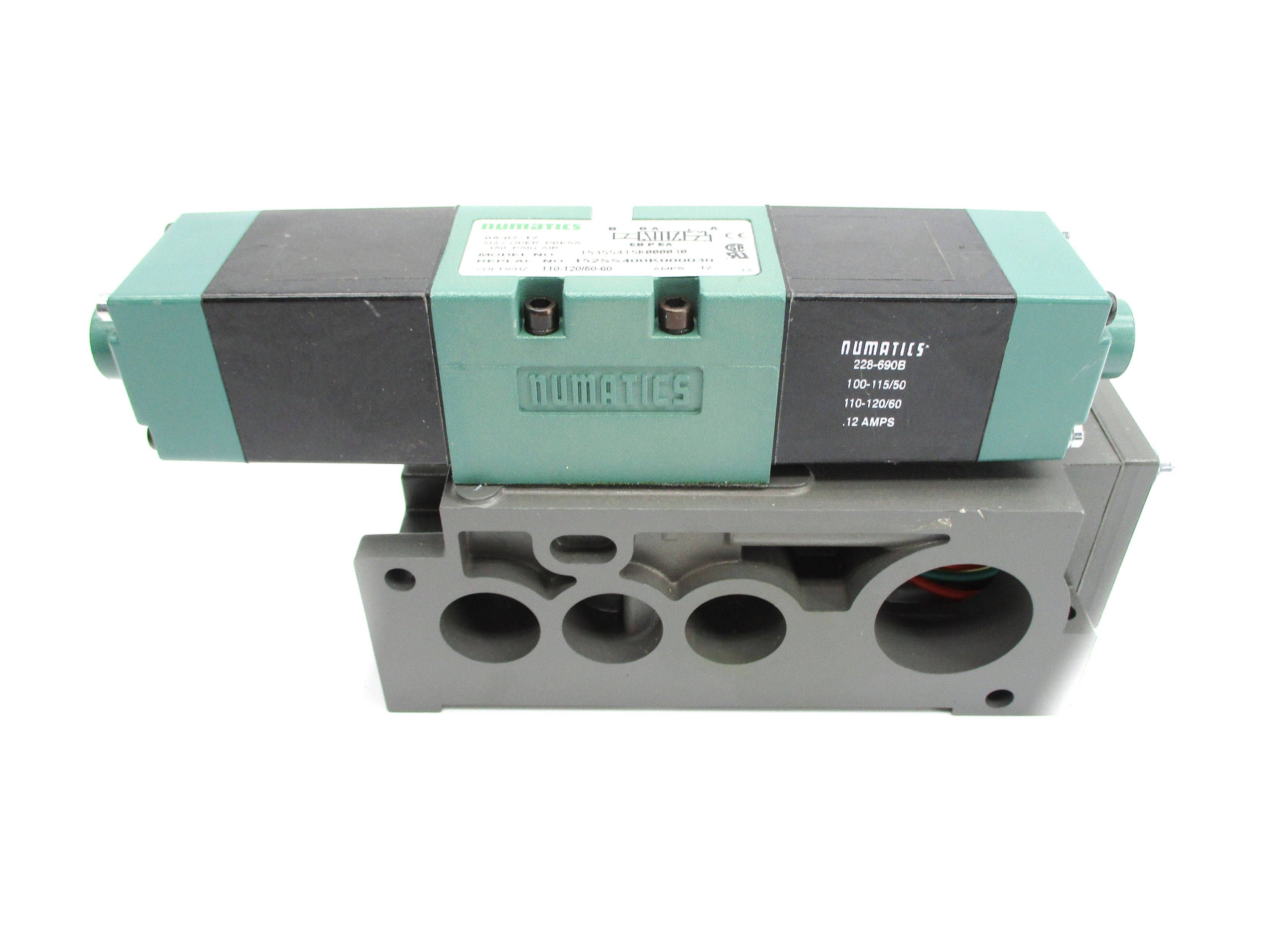 NUMATICS 153SS415K000030 110-120V 150PSIG NSNP