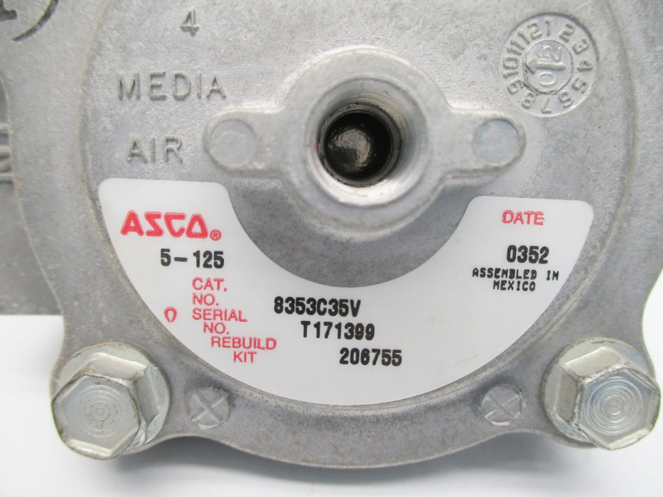 ASCO 8353C35V 5-125PSI NSNP