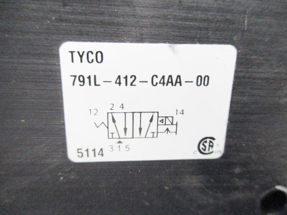 TYCO 791L-412-C4AA-00 150PSI 120V NSNP
