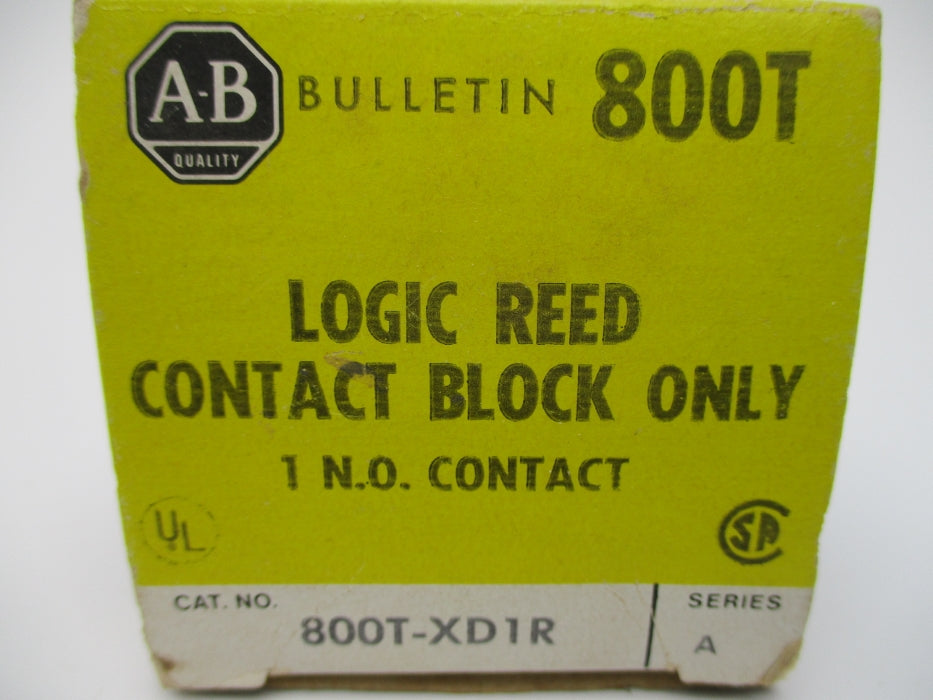 ALLEN BRADLEY 800T-XD1R SER. A (BK/YL) NSMP