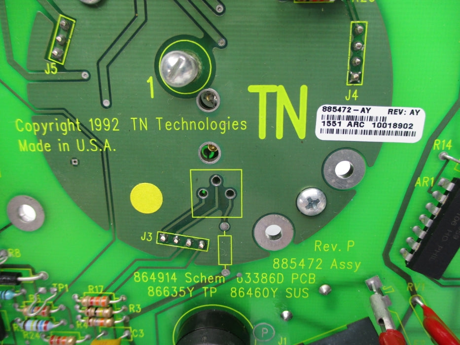 TEXAS NUCLEAR 63386D 885472 REV. P NSNP