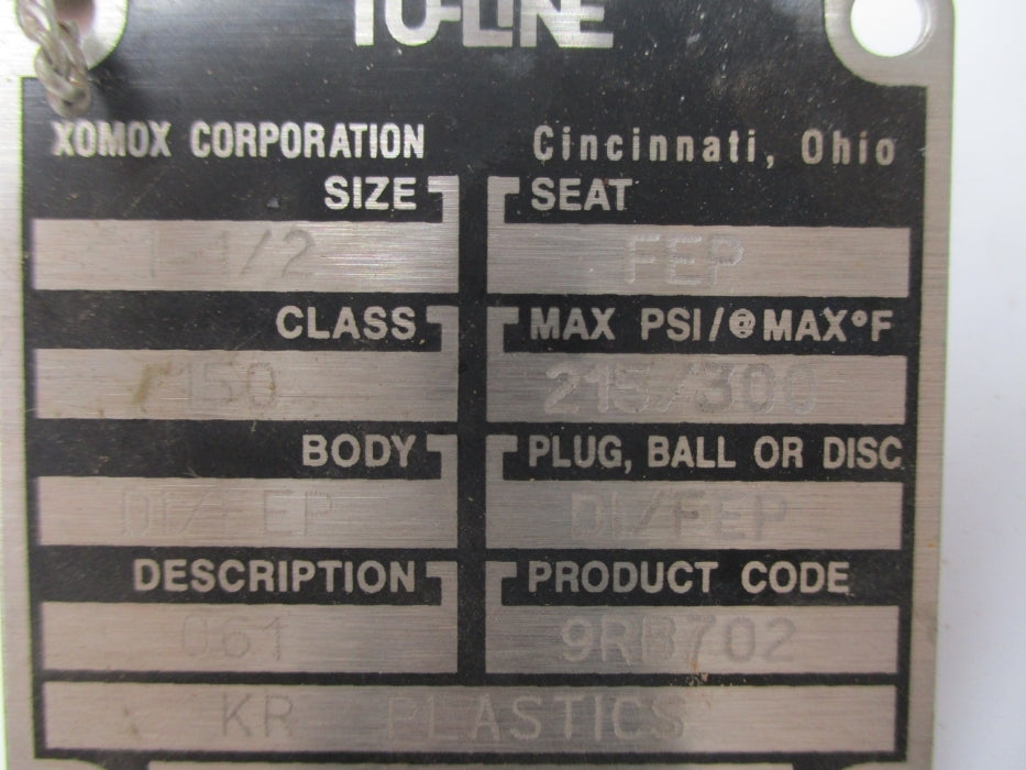 TUFLINE 9RB702 215PSI UNMP