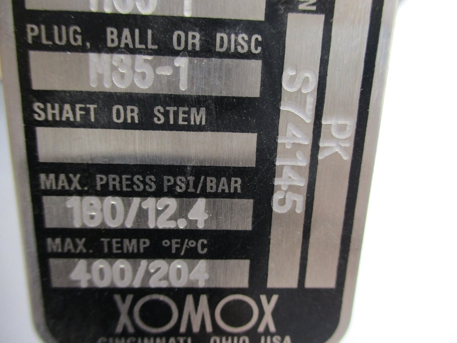 XOMOX SA11942 067-2 180PSI UNMP