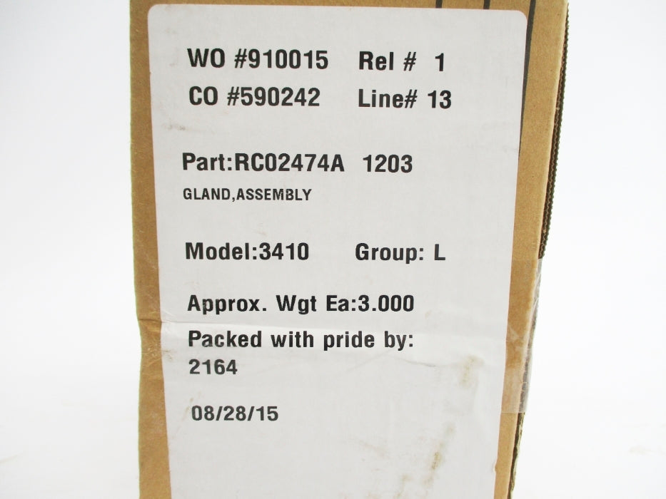 ITT RC02474A 3410 NSFS
