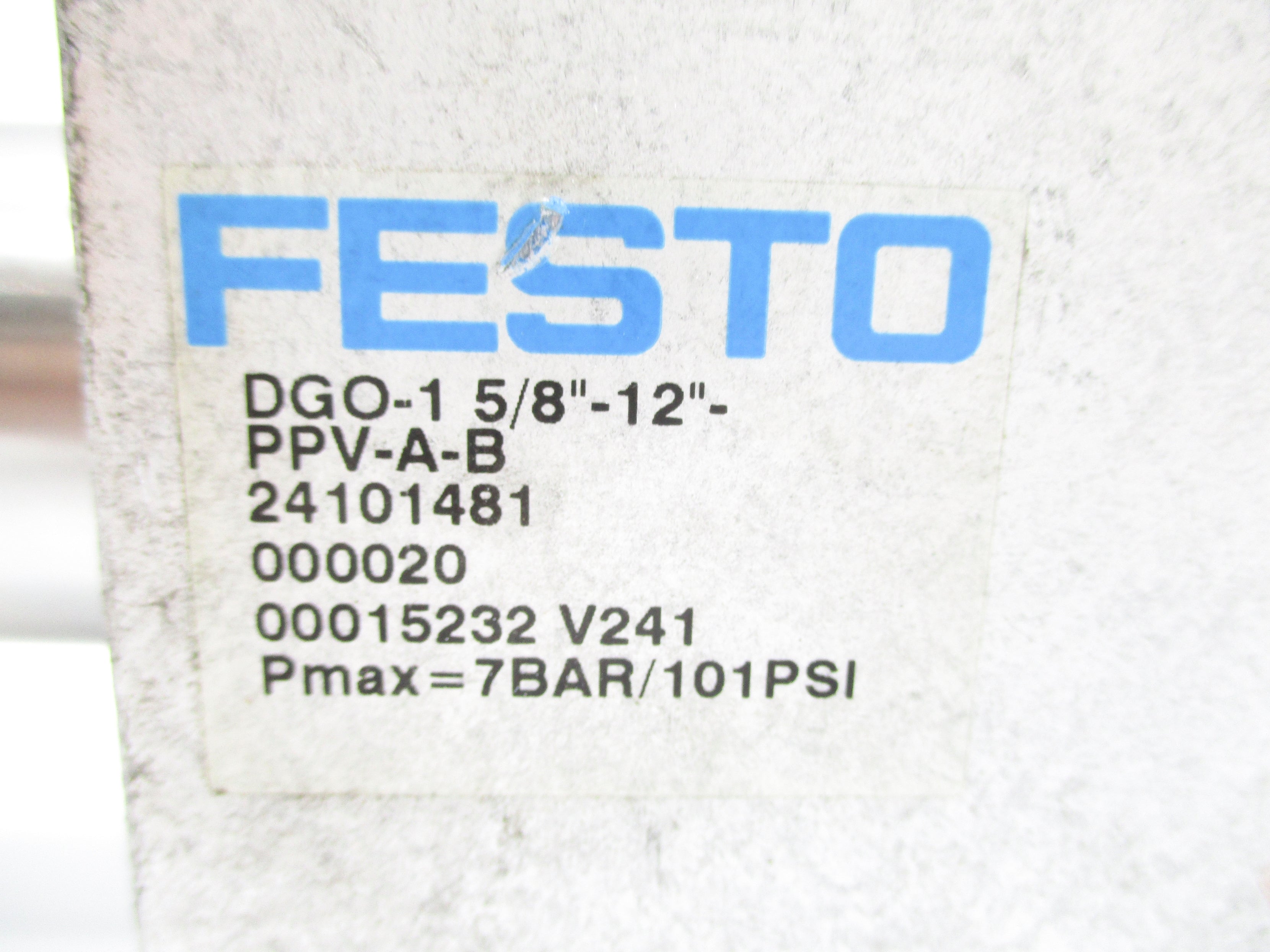 FESTO DGO-1-5/8"-12"-PPV-A-B UNMP