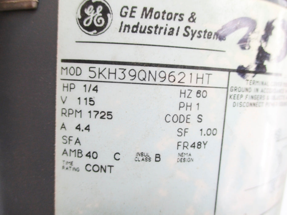 GENERAL ELECTRIC 5KH39QN9621HT NSNP