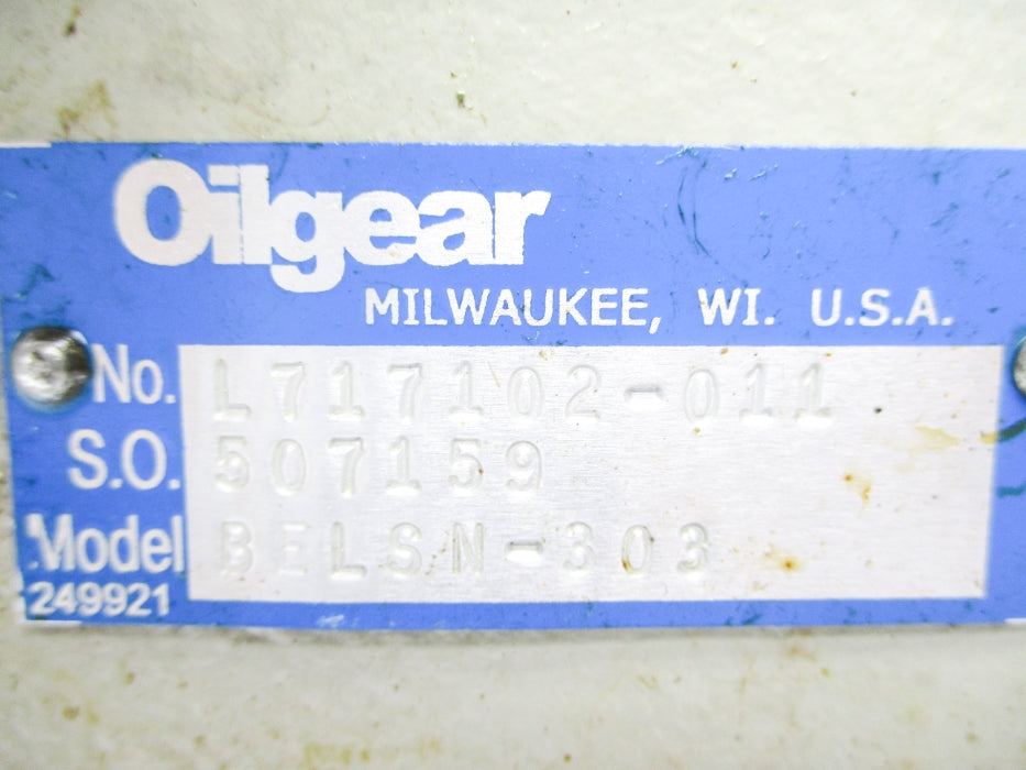 OILGEAR L717102-011 BELSN-303 UNMP