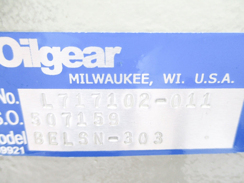 OILGEAR L717102-011 BELSN-303 NSNP