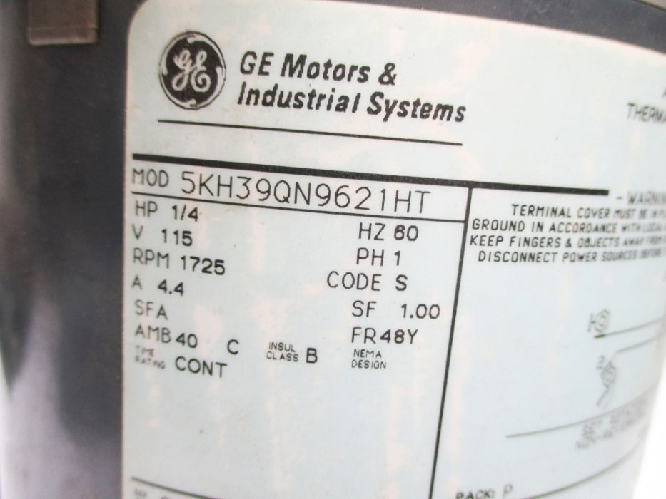 GENERAL ELECTRIC 5KH39QN9621HT NSNP