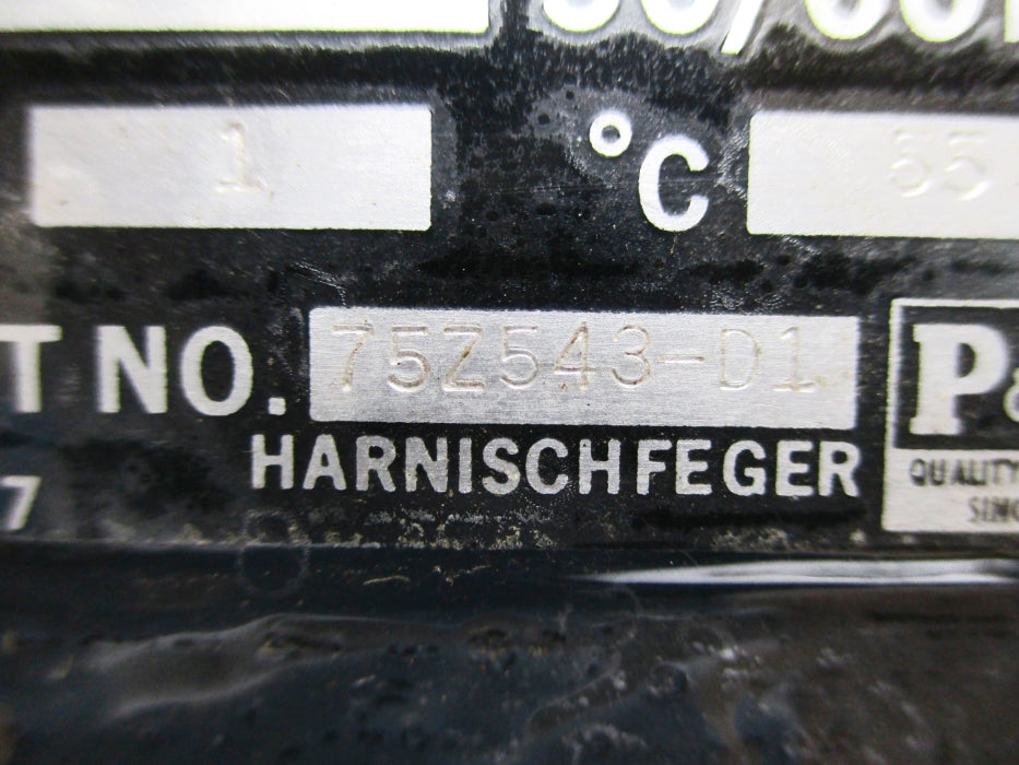 HARNISCHFEGER 75Z543-D1 1KVA NSNP