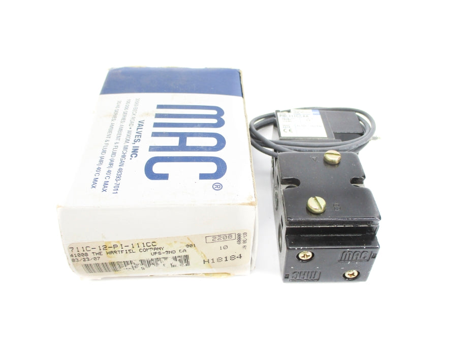 MAC 711C-12-PI-111CC 150PSI 110/120V NSMP