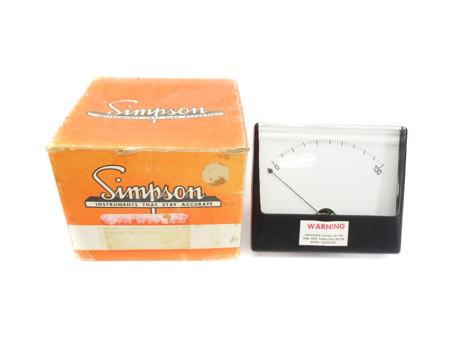 SIMPSON 17245 1329 0-100DC VOLTS NSMP