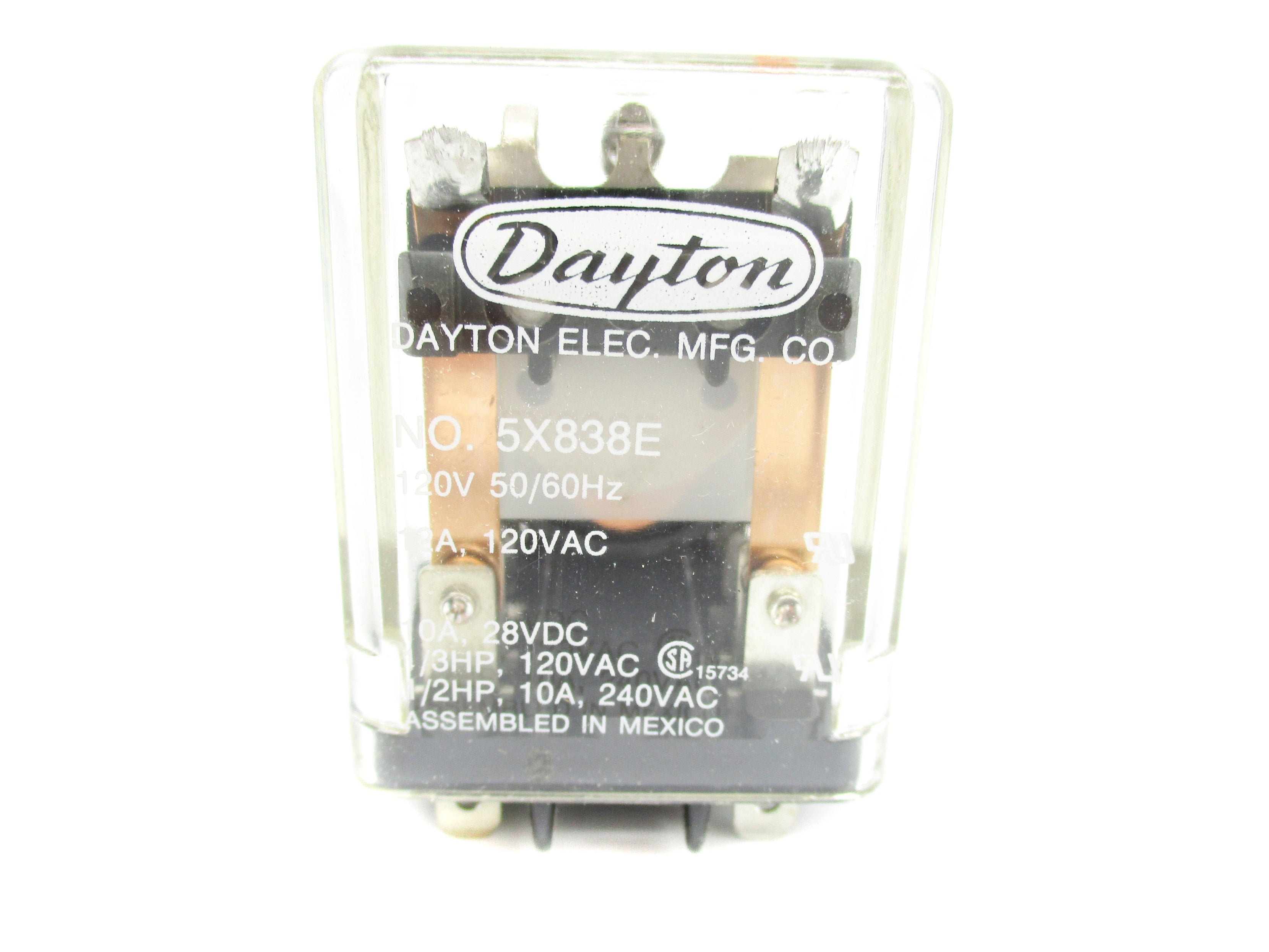 DAYTON 5X835E 120VAC 12A NSNP
