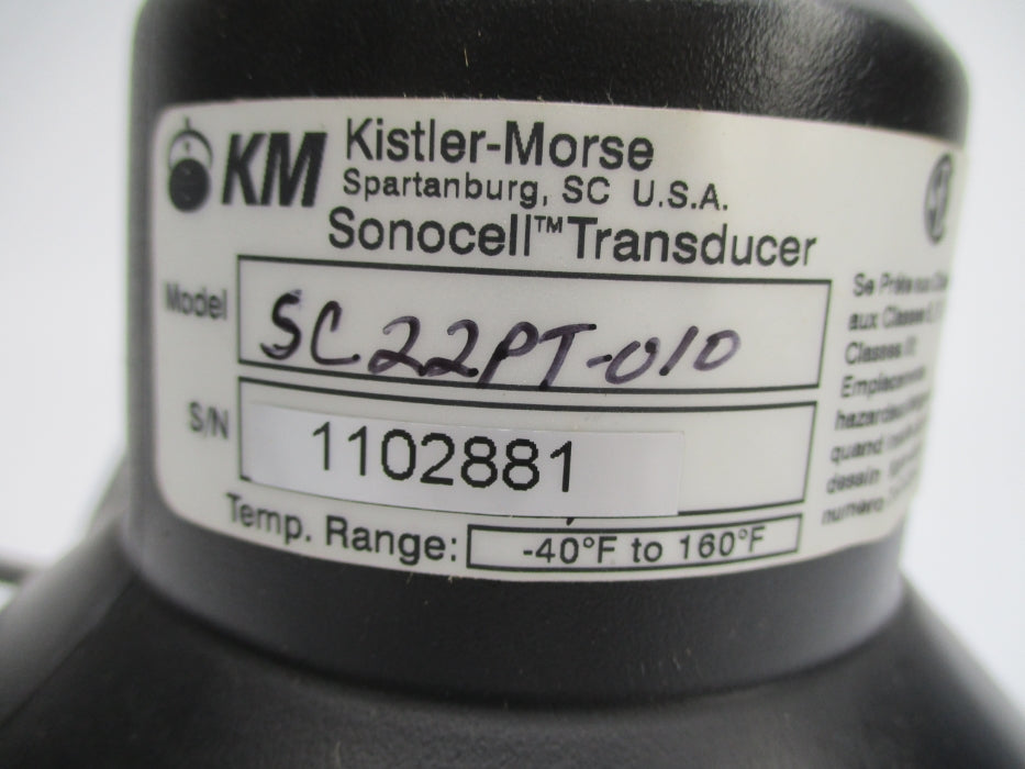 KISTLER-MORSE SC22PT-010 NSNP