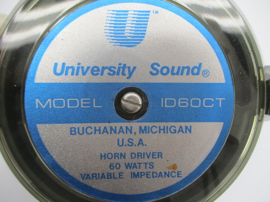 UNIVERSITY SOUND ID60CT NSNP