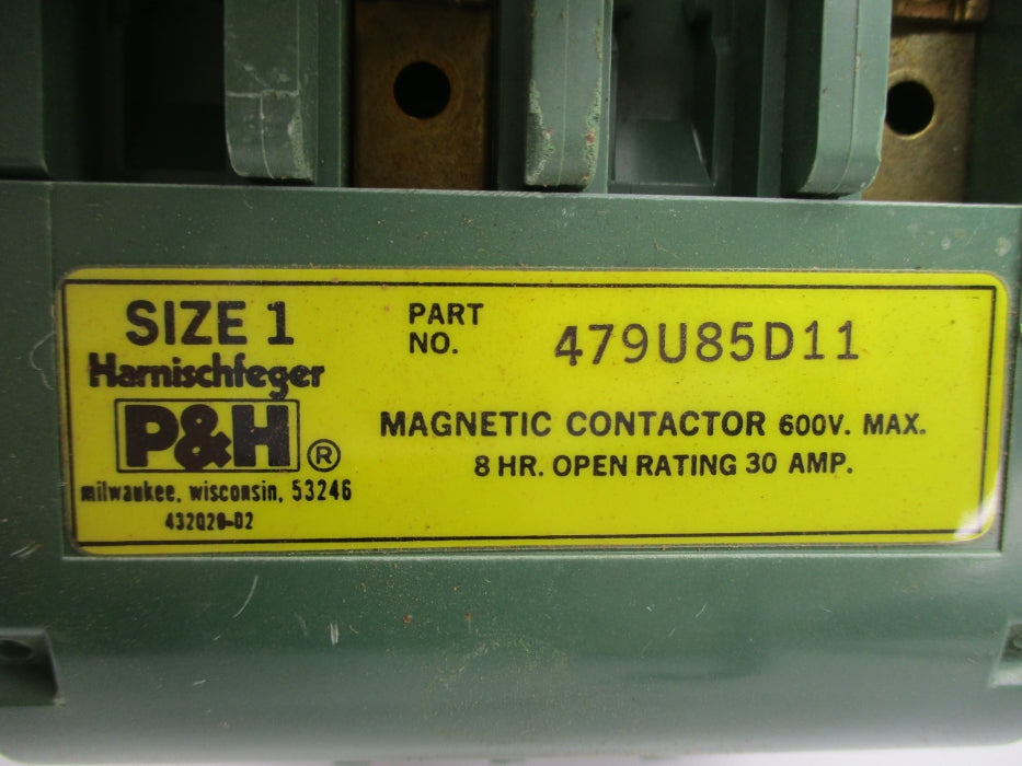 HARNISCHFEGER 479U85D11 110-120/208-240V NSNP