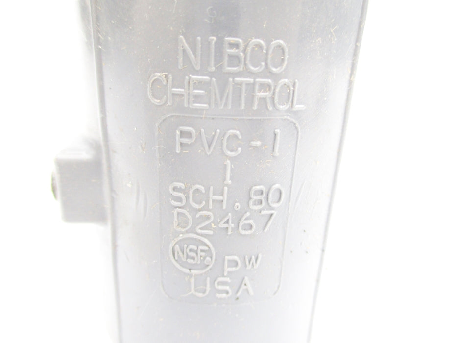 NIBCO CHEMTROL PVC-1 SCH.80 D2467 NSNP
