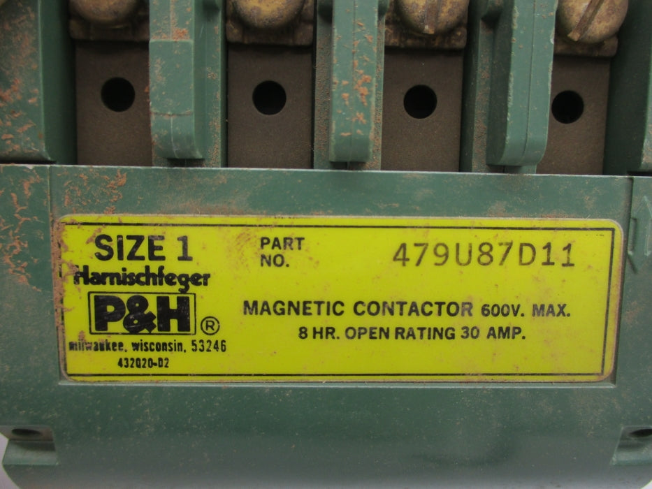 HARNISCHFEGER 479U87D11 110-120/220-240V UNMP