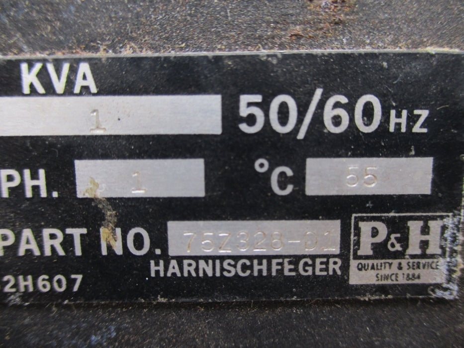 HARNISCHFEGER 75Z328-D1 1KVA UNMP