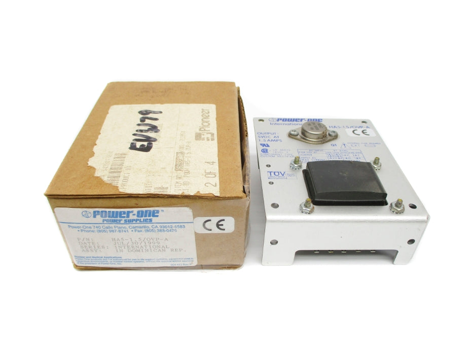 POWER ONE HA5-1.5/OVP-A 230/240VAC 0.125A NSMP