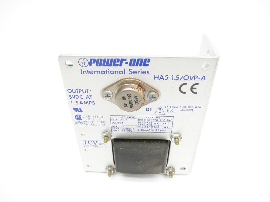 POWER ONE HA5-1.5/OVP-A 230/240VAC 0.125A NSMP