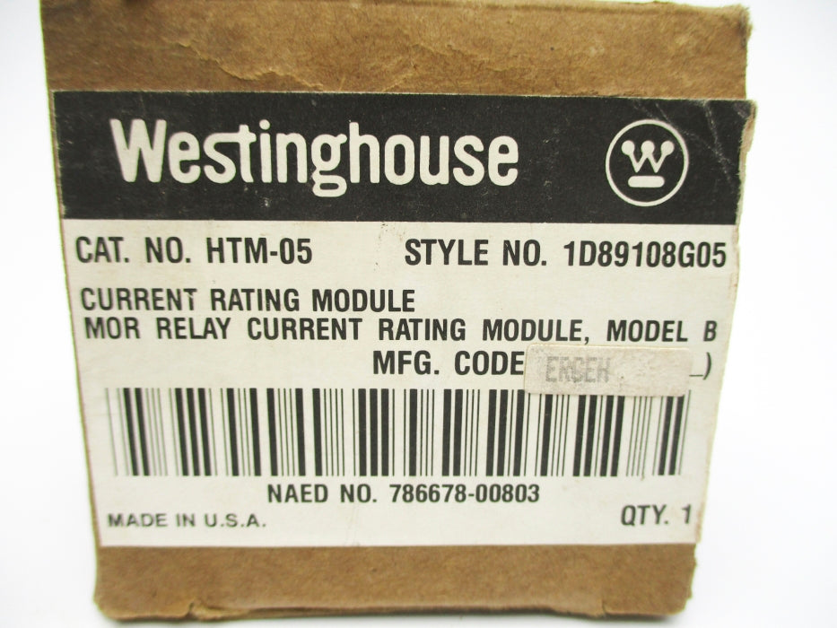 WESTINGHOUSE HTM-05 1D89108G05 NSMP