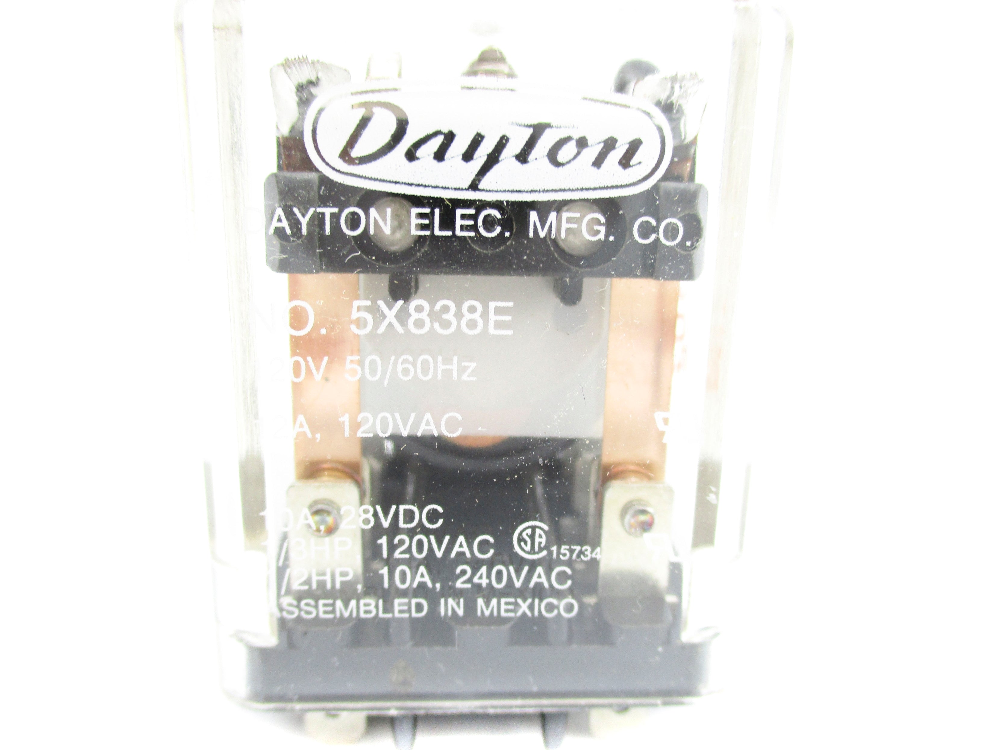 DAYTON 5X835E 120VAC 12A NSMP