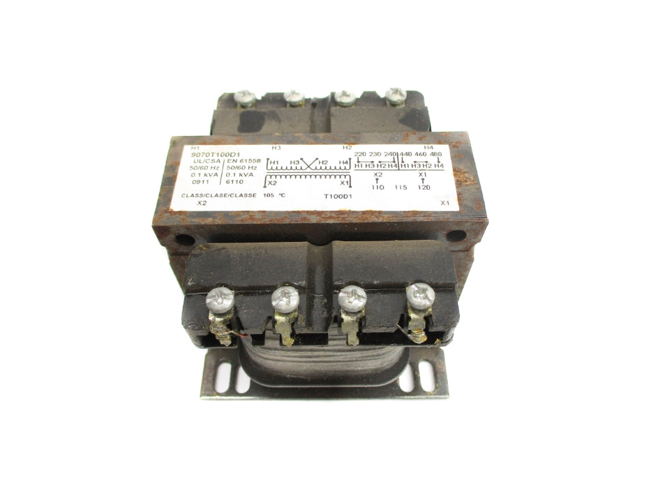 SQUARE D 9070T100D1 0.1KVA (AS PICTURED1) NSNP