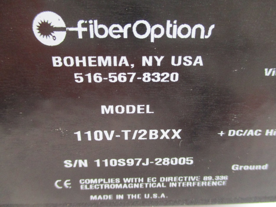 FIBER OPTIONS 110V-T/2BXX NSNP