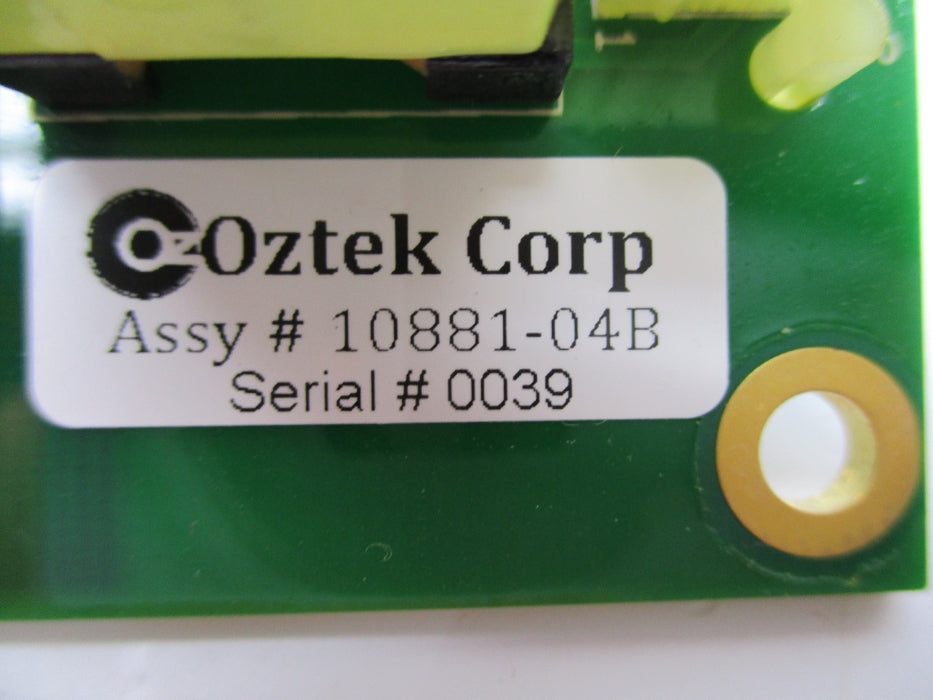 OZTEK 10880 REV. B NSNP