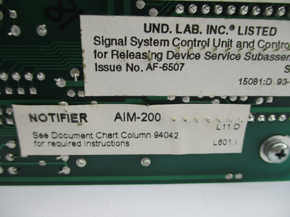 NOTIFIER AIM-200 NSNP