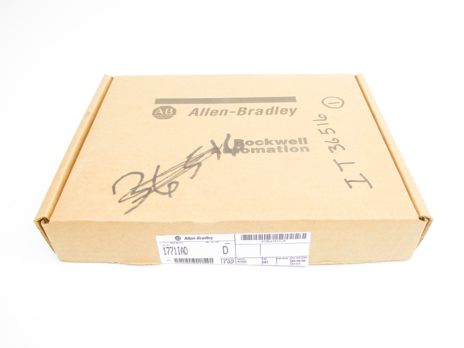 ALLEN BRADLEY 1771-IAD SER. D DATE: 2005 NSFS