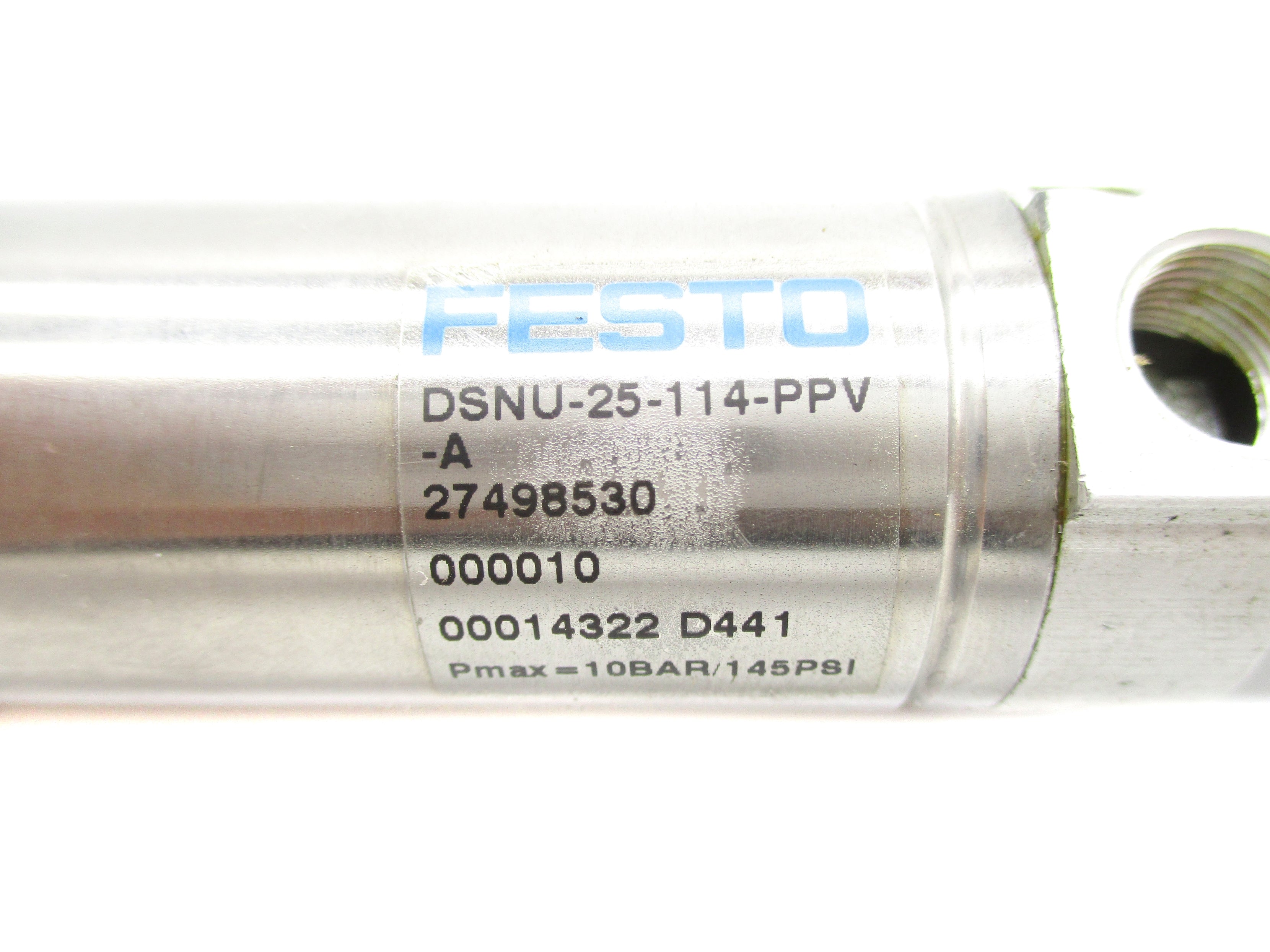 FESTO DSNU-25-114-PPV-A 145PSI NSNP